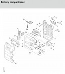 Stihl DOUBLE BATTERY SLOT ADAPTER ADA 1000 DOUBLE BATTERY SLOT ADAPTER ADA 1000 Spare Parts